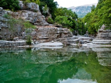 Natural pools in one of the most beautiful peaks of Greece!
